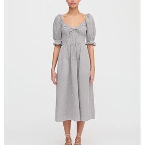 The Ophelia Dress - Chocolate Gingham